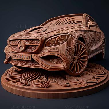 3D мадэль Mercedes Benz CLS (STL)